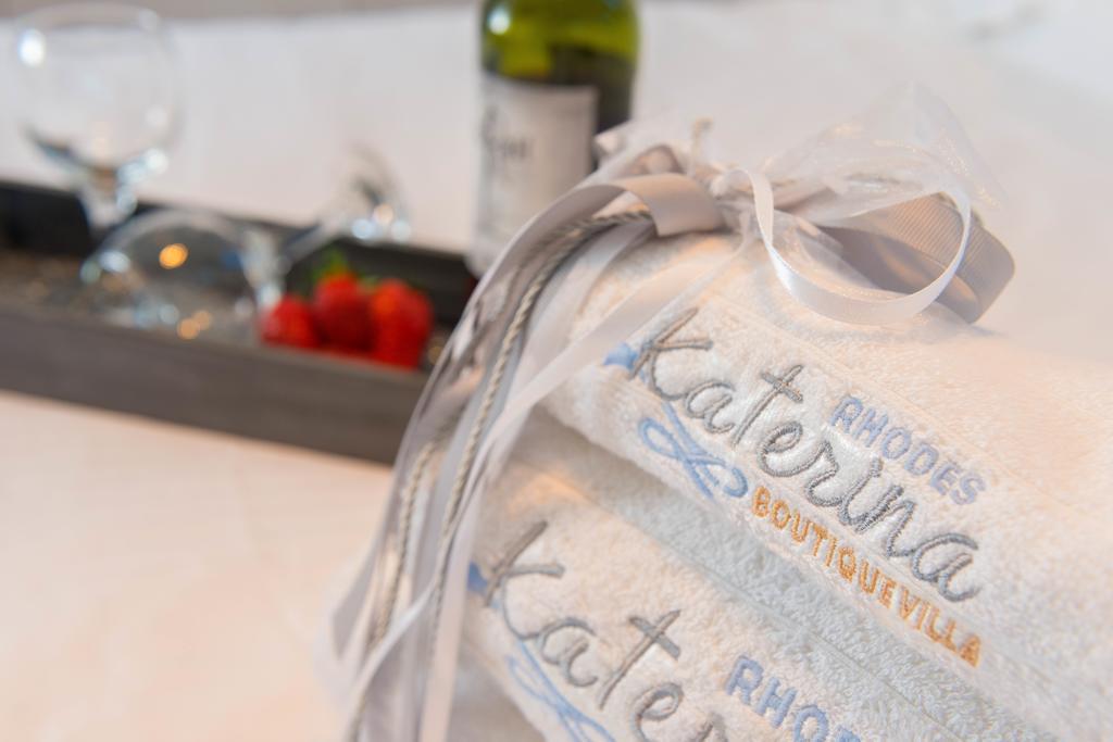 Katerina Boutique Villa Rhodes City ภายนอก รูปภาพ